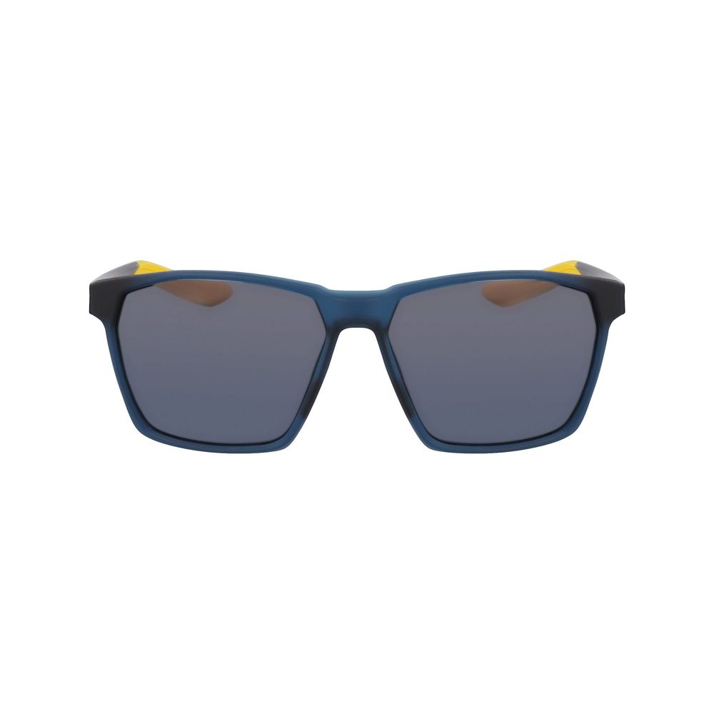 Blaue Sonnenbrille mit Spritzguss-Optik
