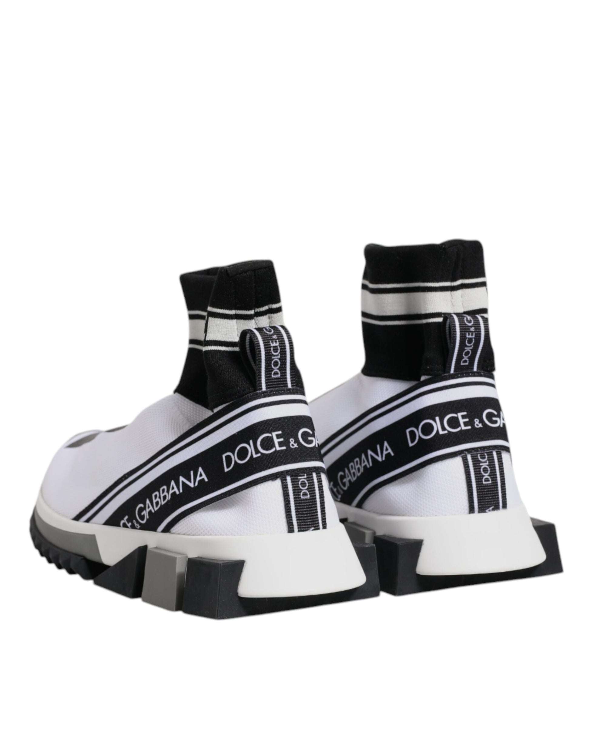 Weiß Schwarz Sorrento Socken Sneakers Schuhe