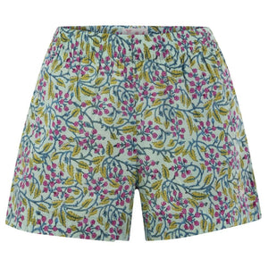 Grüne Baumwollshorts