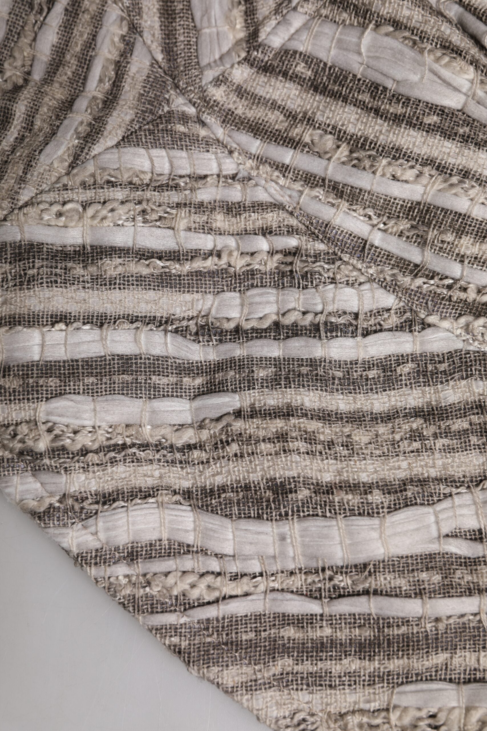 Bucket Cap aus Baumwolle mit mehrfarbigen Streifen