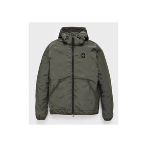 Grüne Polyamid-Herrenjacke