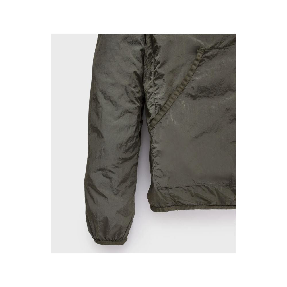 Grüne Polyamid-Herrenjacke