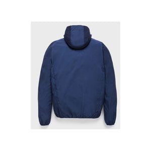 Blaue Polyamid-Herrenjacke