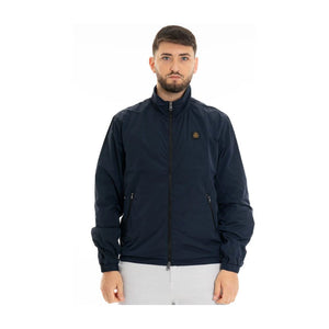 Blaue Herrenjacke aus Polyamid
