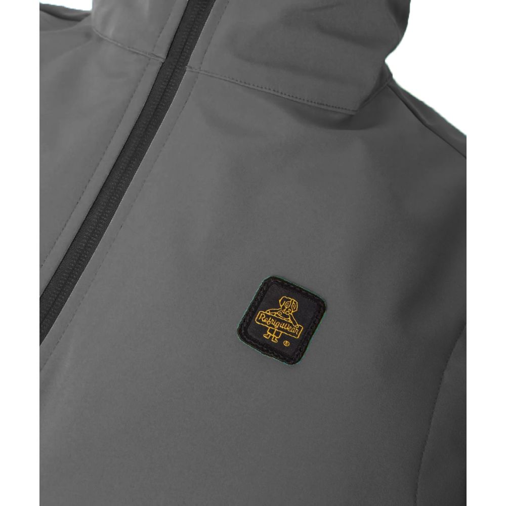 Braune Polyester-Herrenweste