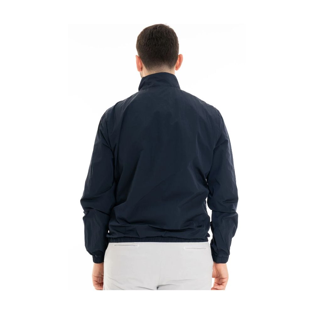 Blaue Herrenjacke aus Polyamid
