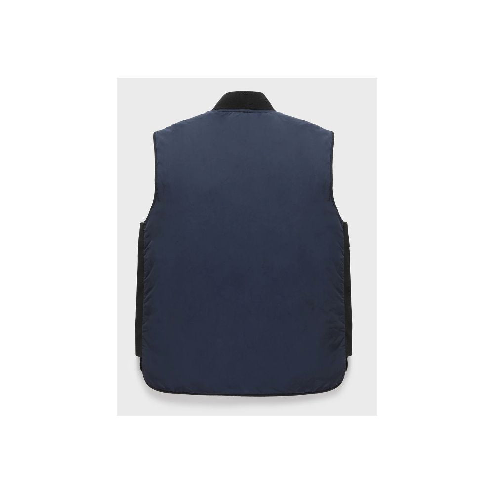 Blaue Polyamidweste