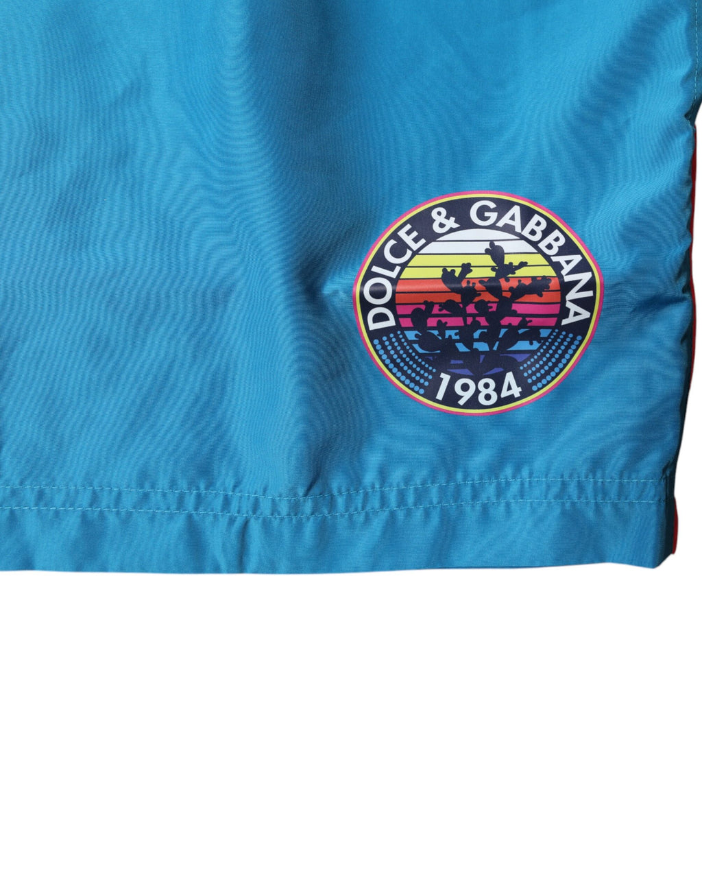Türkisfarbene Logo-Strandshorts, 2-teilige Bademode