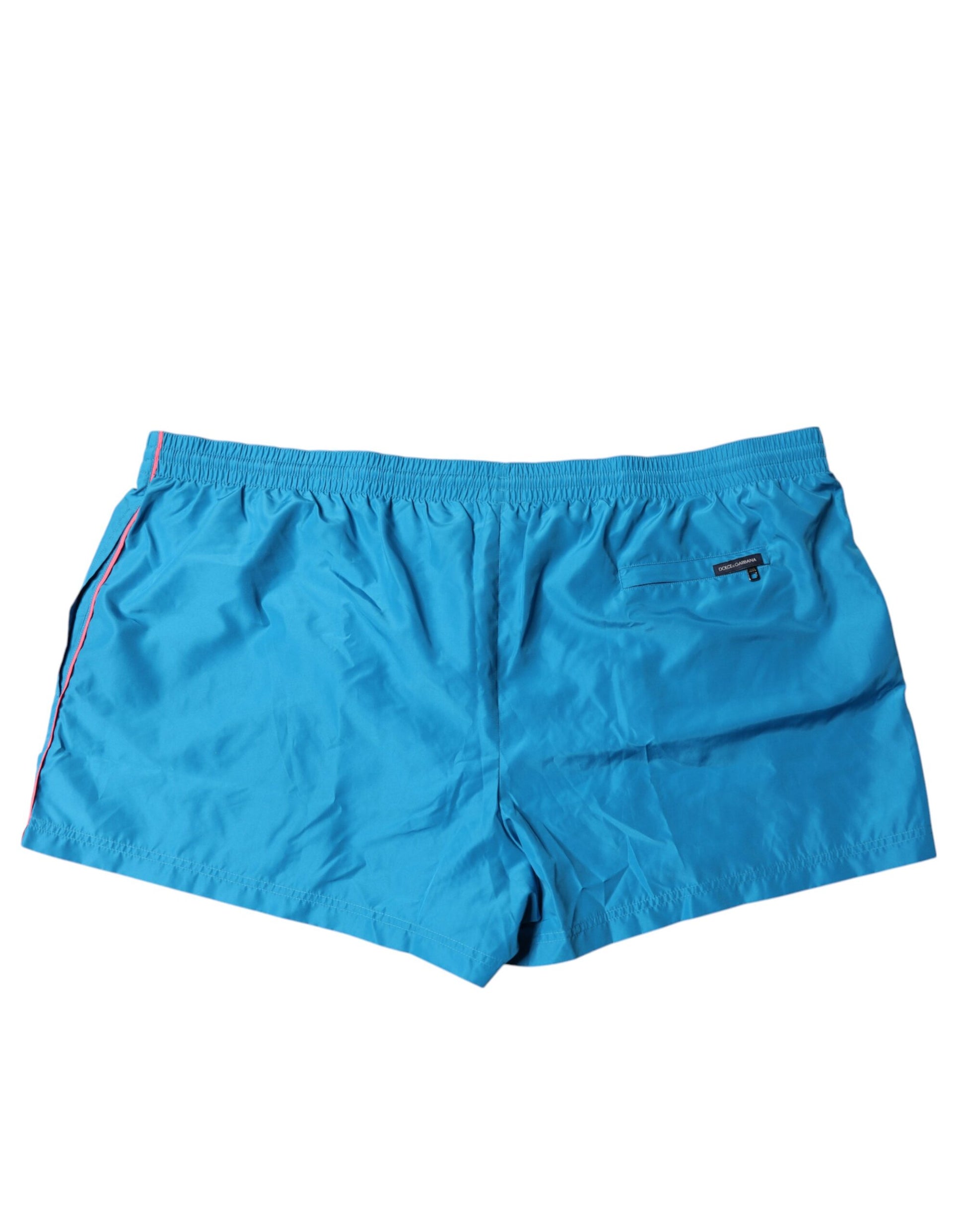 Türkisfarbene Logo-Strandshorts, 2-teilige Bademode