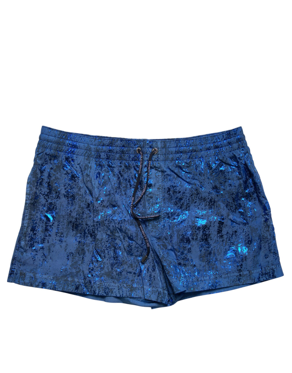 Blaue Nylon-Badeshorts, 2-teilige Bademode