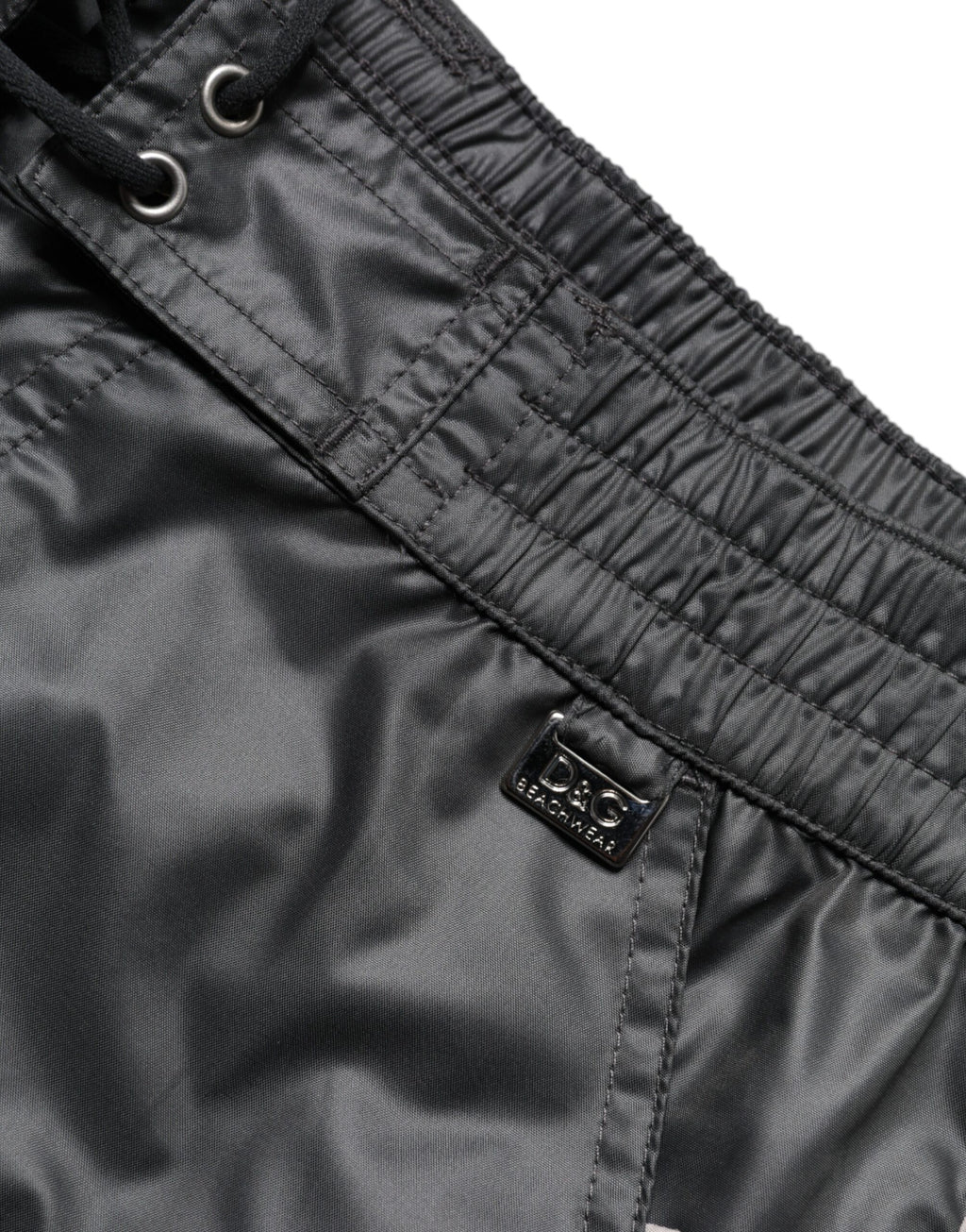 Graue Polyester Beachwear Badeshorts Bademode