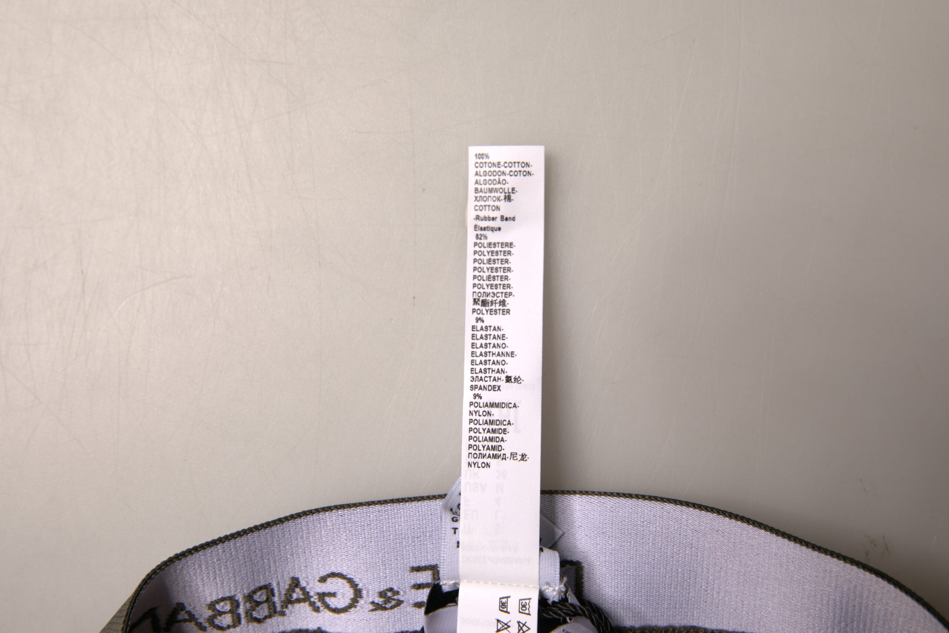 Graue Herren-Unterhose aus Baumwolle mit mittlerem Slip