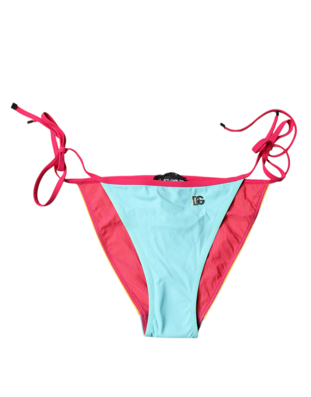 Mehrfarbiger Badeanzug mit Logo und Bikinihose