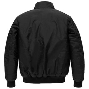 Schwarze Nylonjacke
