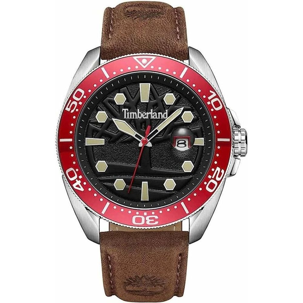Braune Lederuhr