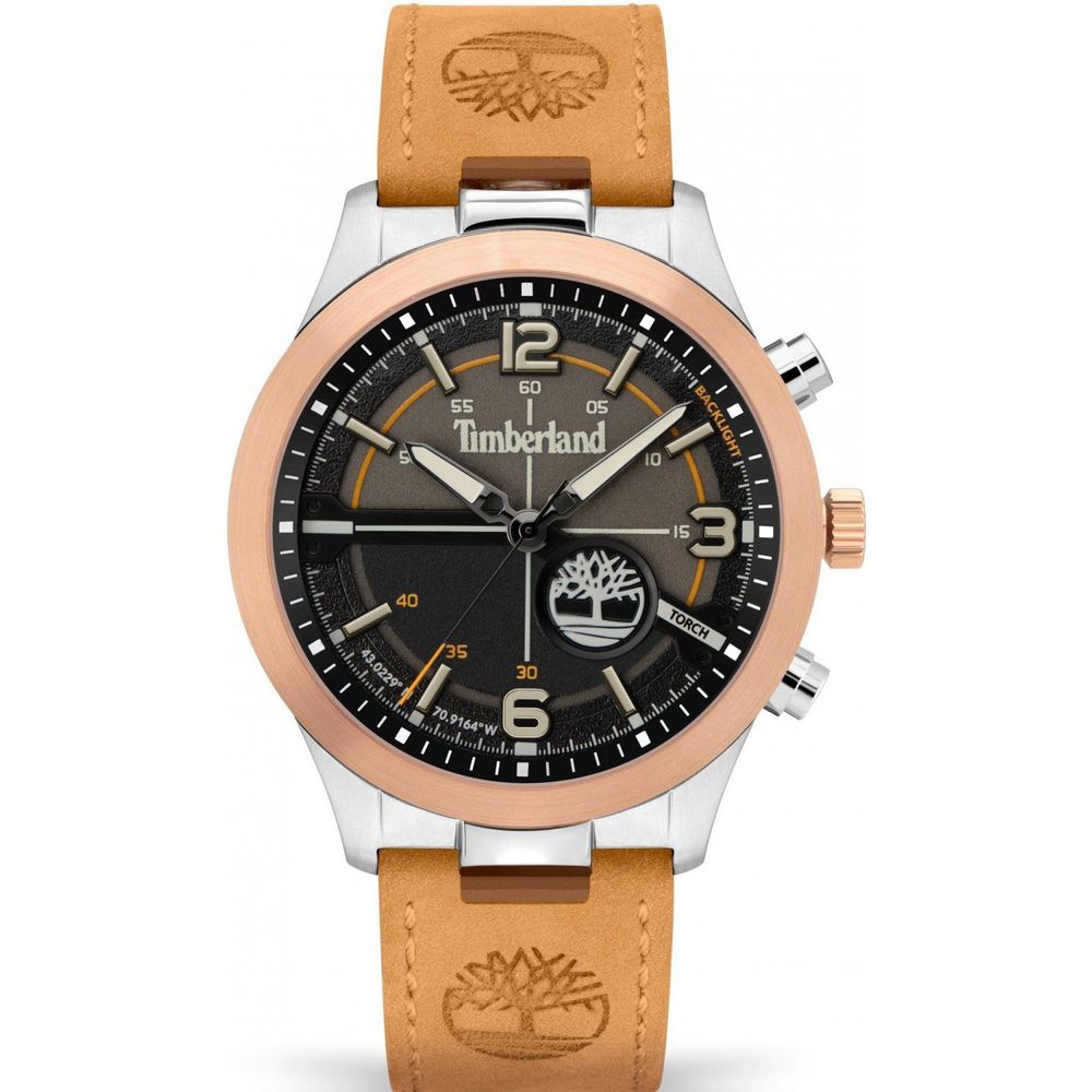Braune Lederuhr