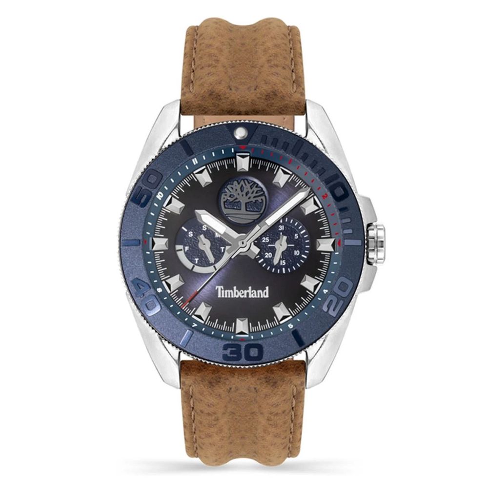 Braune Lederuhr