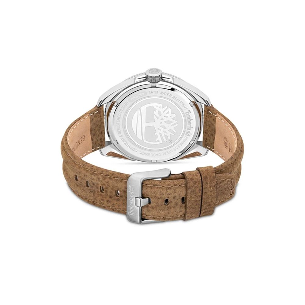 Braune Lederuhr