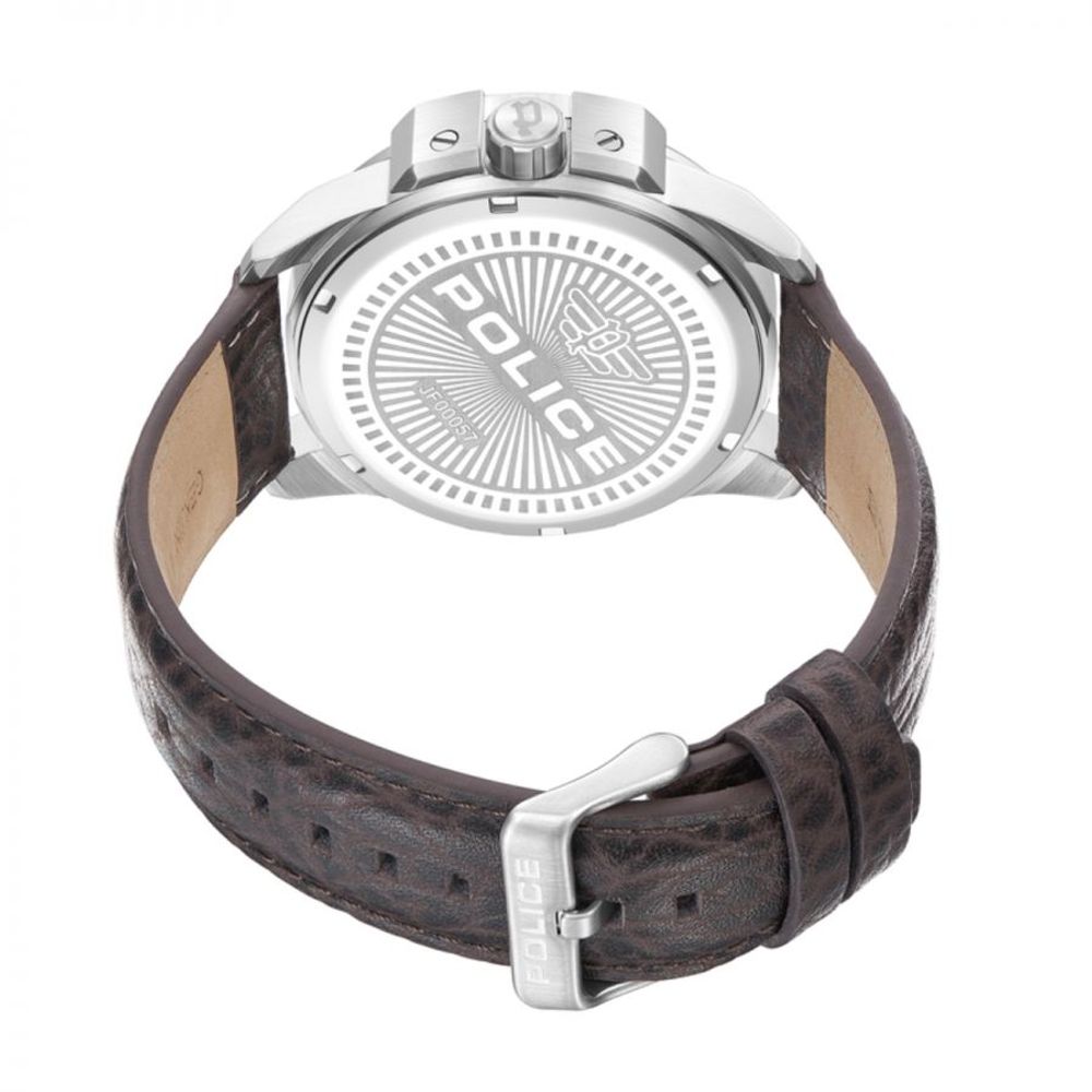 Braune Lederuhr