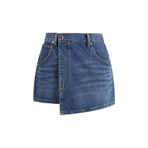 Jeans-Minirock