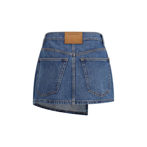 Jeans-Minirock