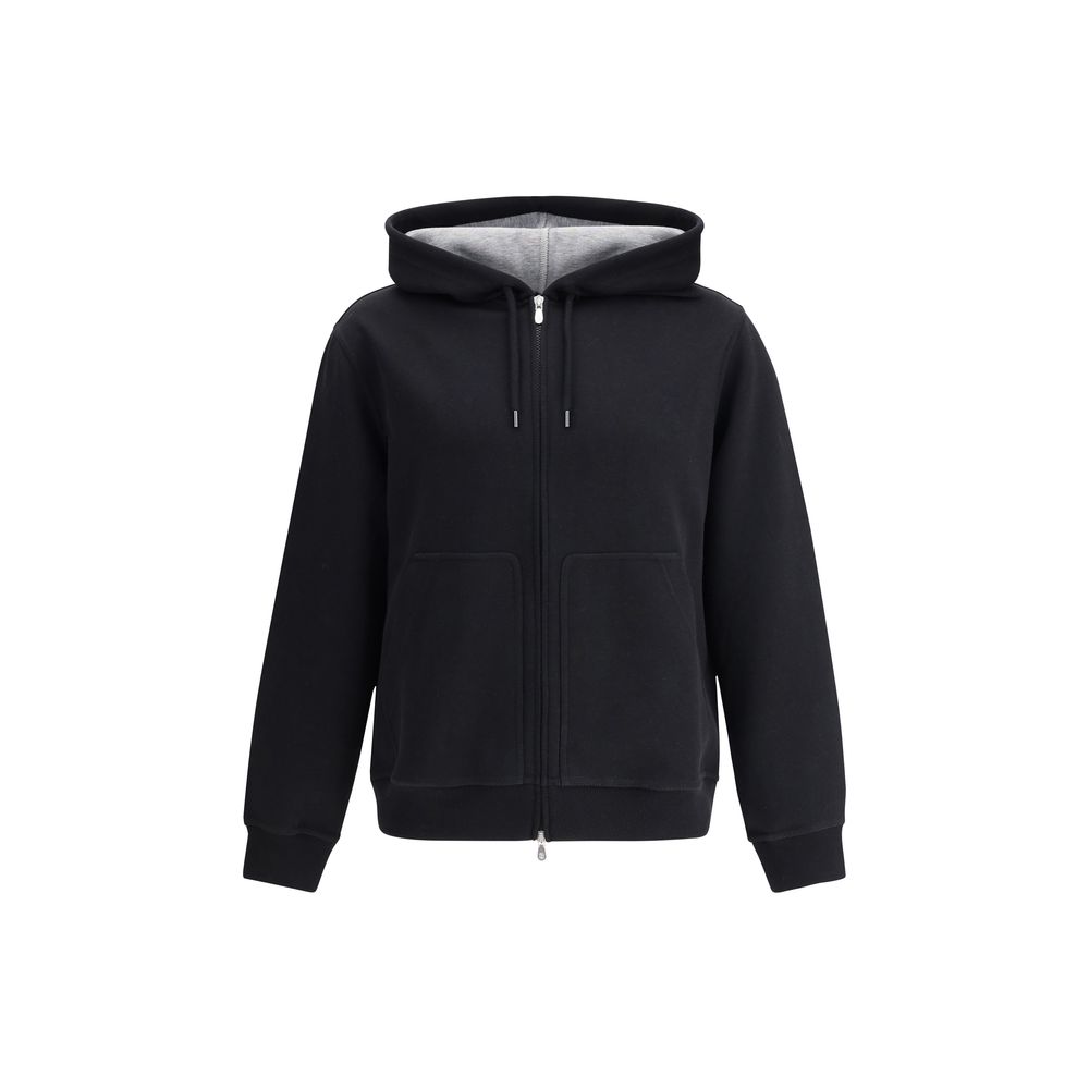Einfarbiger Hoodie