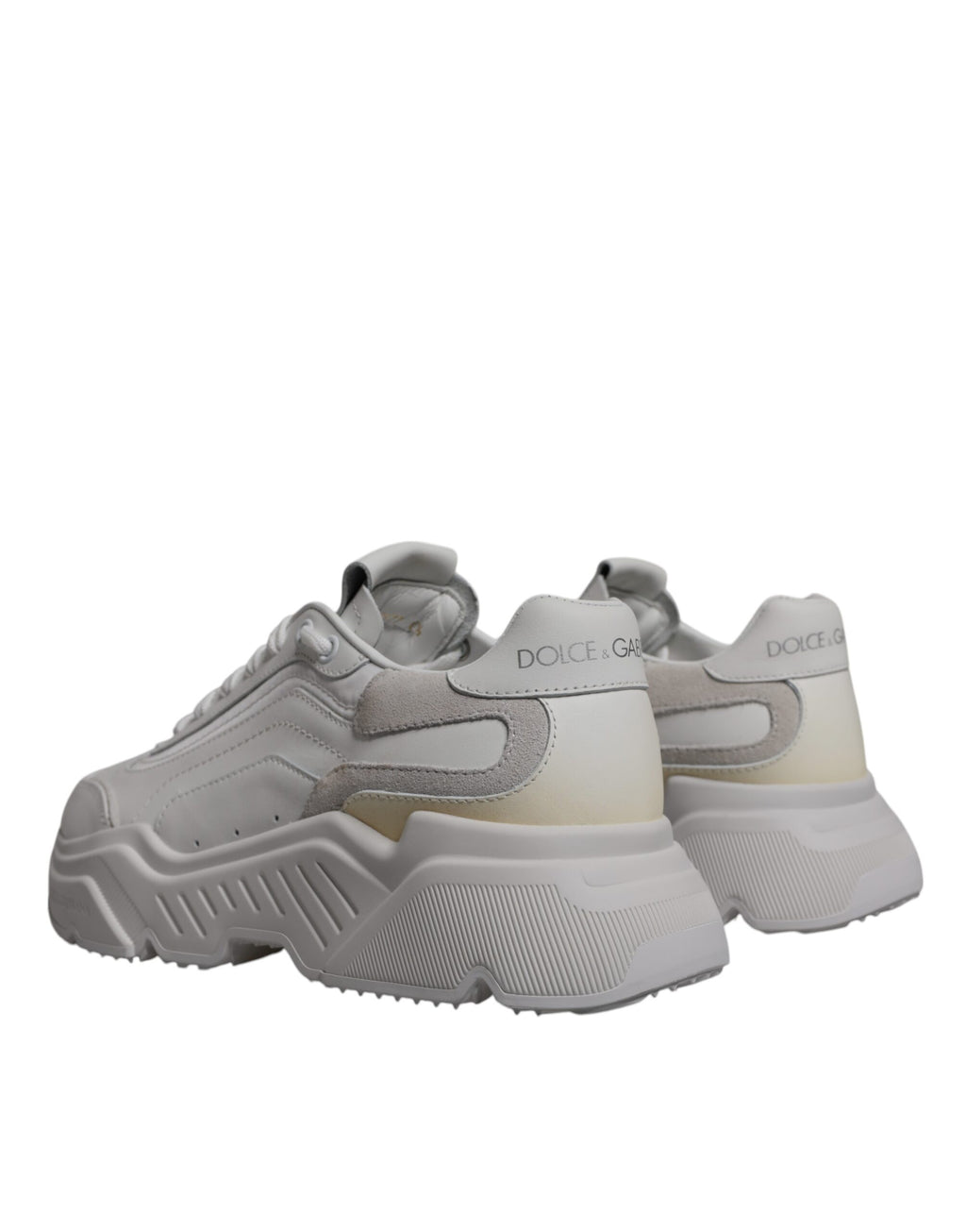 Dolce & Gabbana White Daymaster Low Top Sneakers Shoes