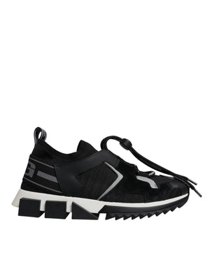 Sorrento Trekking-Sneakers aus schwarzem Mesh