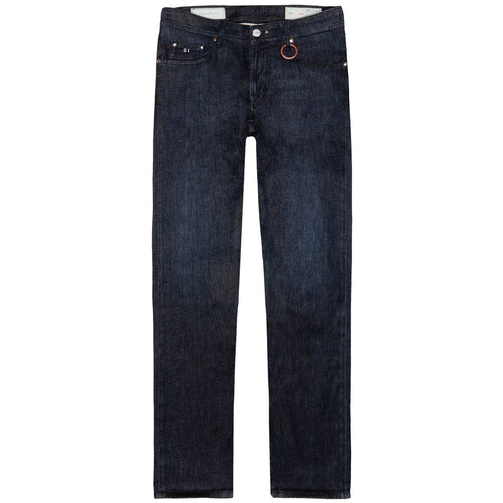 Blaue Jeans und Hose aus Baumwolle