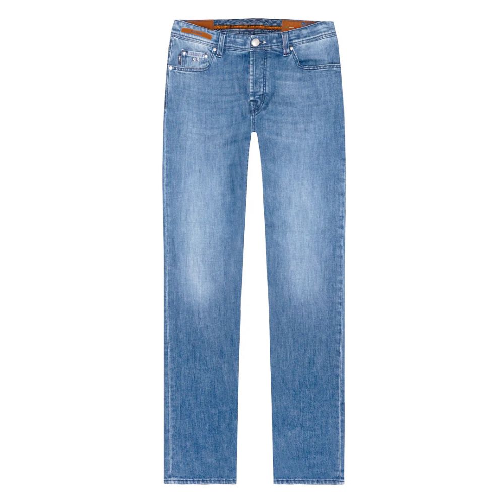 Blaue Jeans und Hose aus Baumwolle