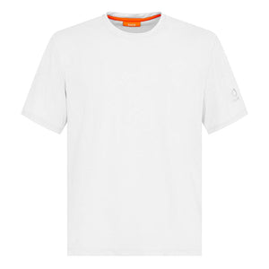 Weißes Nylon-T-Shirt