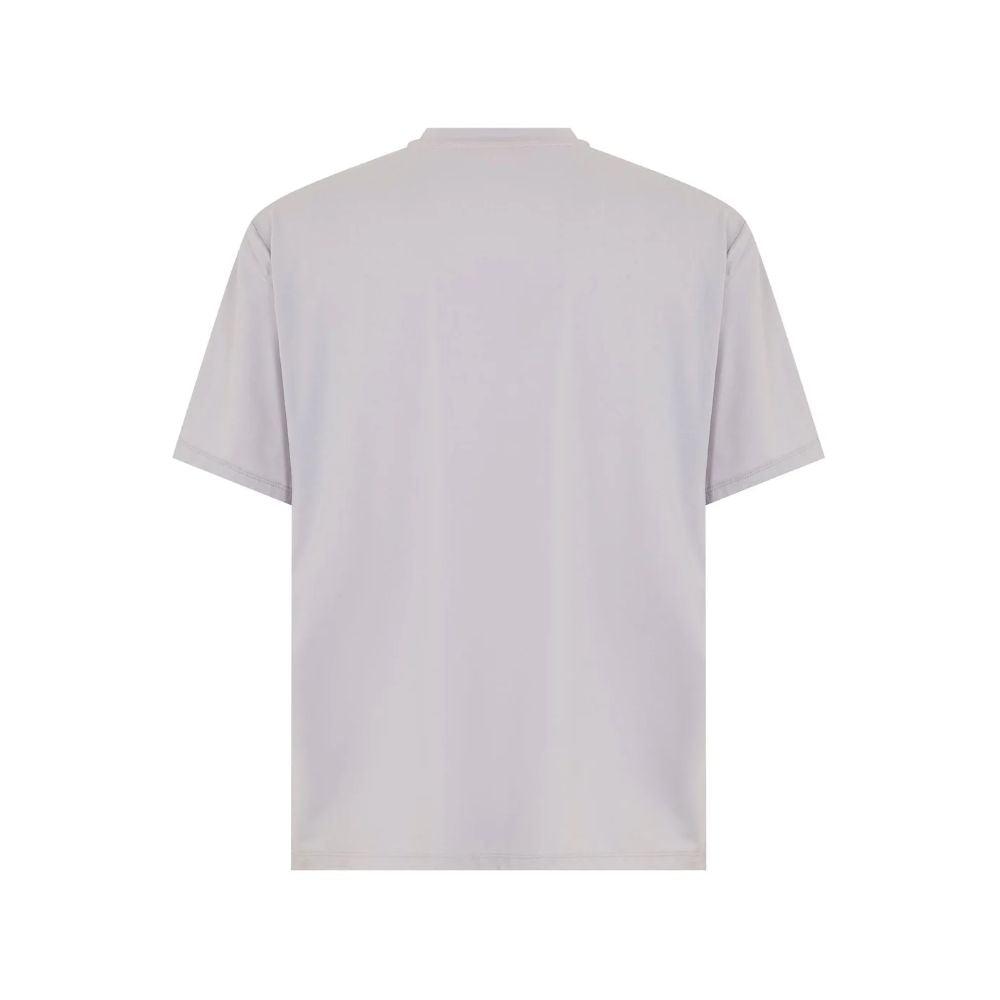 Graues Nylon-T-Shirt