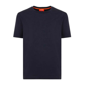 Blaues Baumwoll-T-Shirt