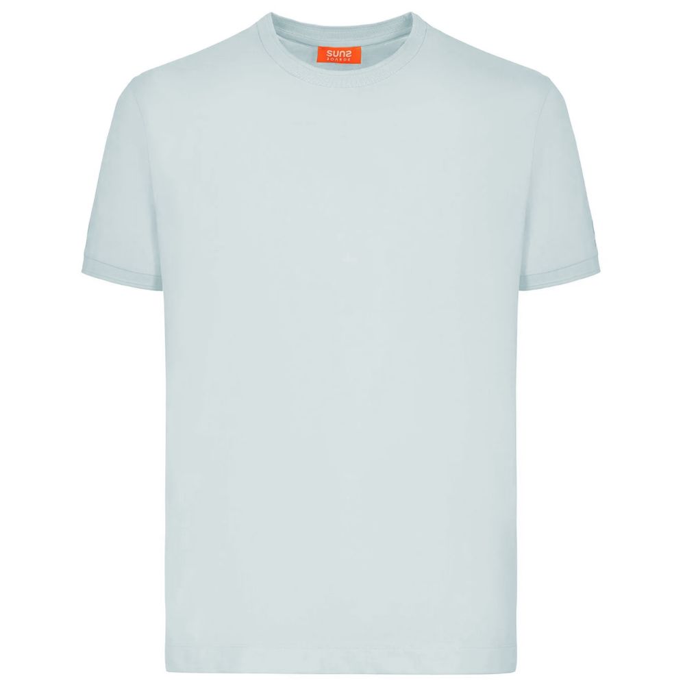 Graues Baumwoll-T-Shirt