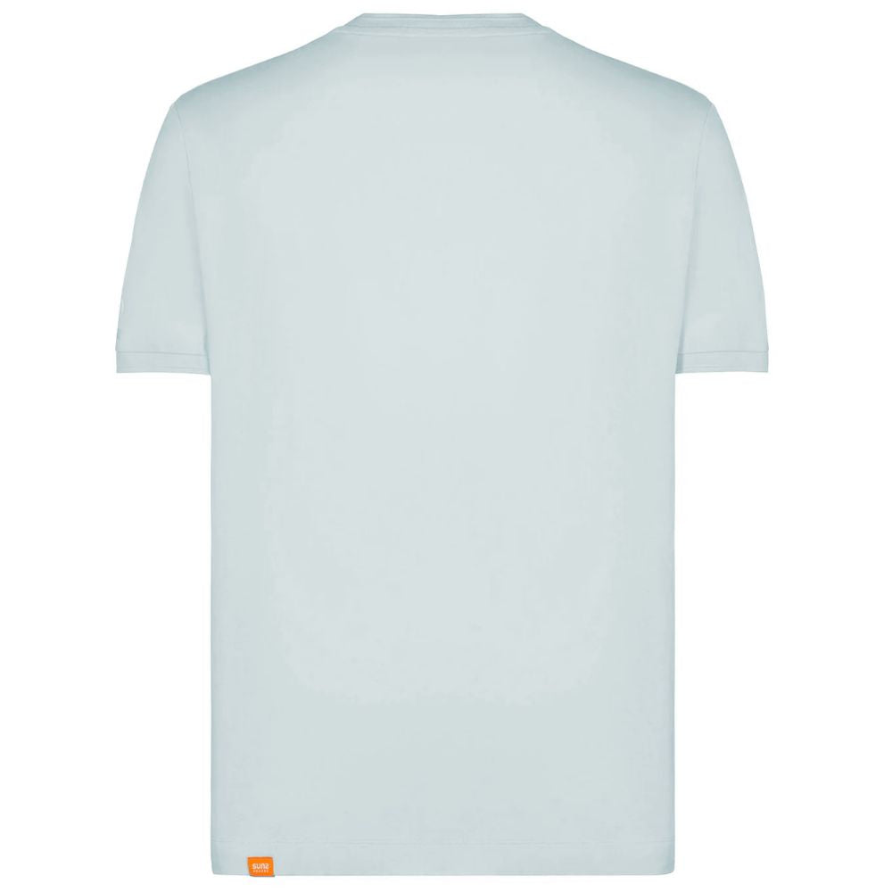 Graues Baumwoll-T-Shirt