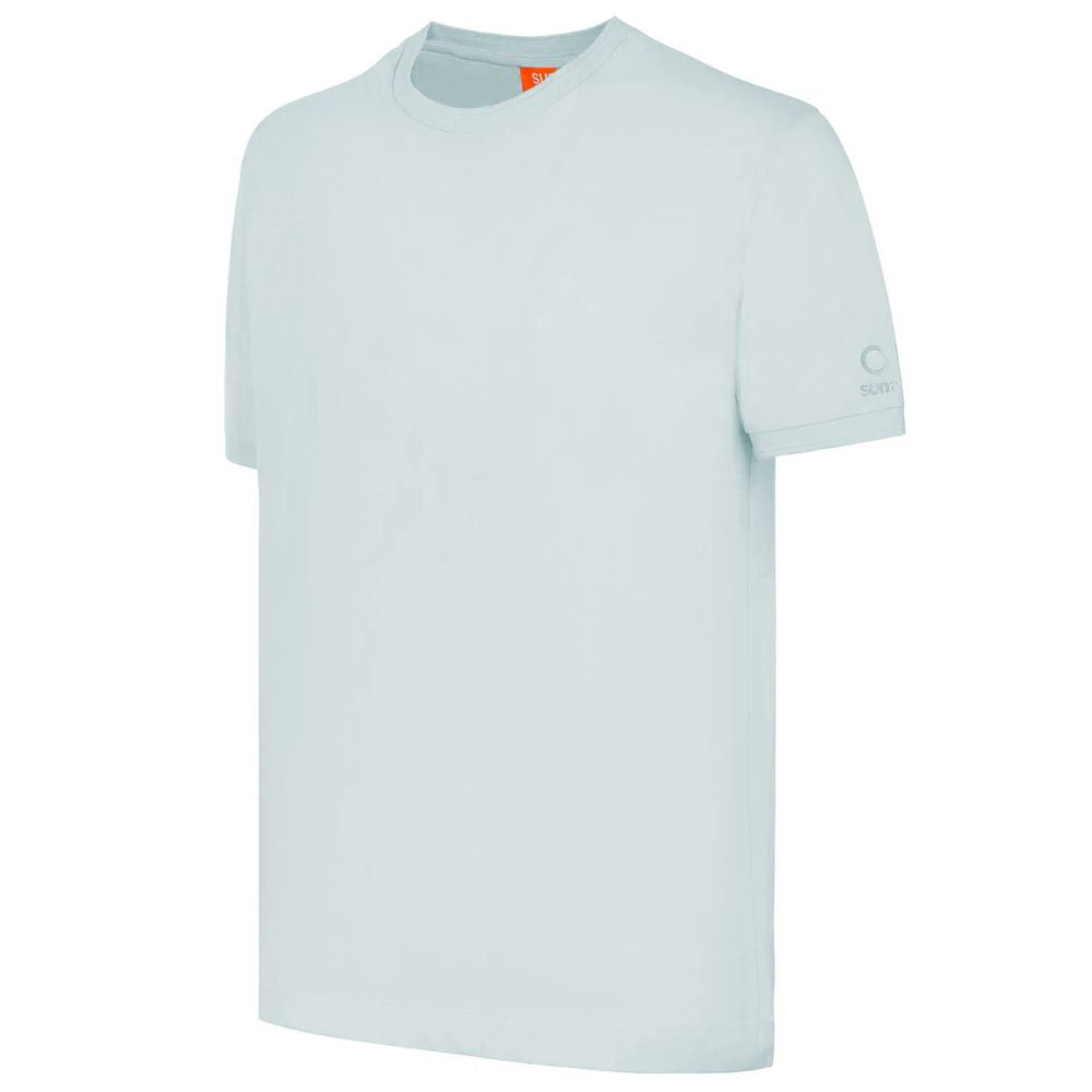 Graues Baumwoll-T-Shirt