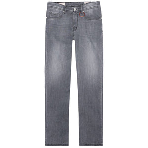 Graue Jeans und Hose aus Baumwolle