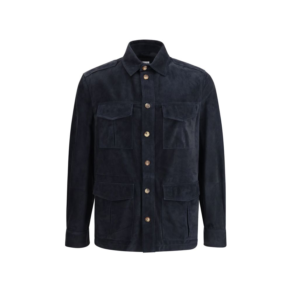 Wildlederhemdjacke