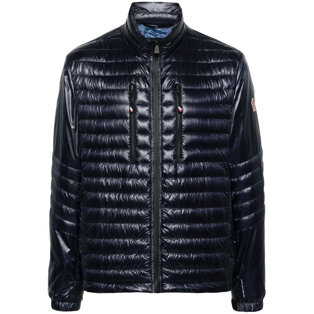 Blaue Polyamidjacke