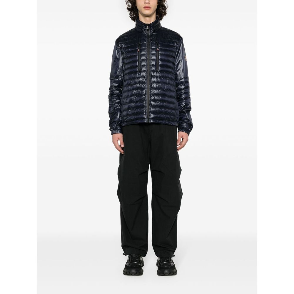 Blaue Polyamidjacke