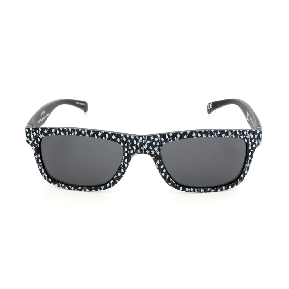 Schwarze Acetat-Sonnenbrille