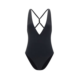 Safety Pin One Piece Swimsuit