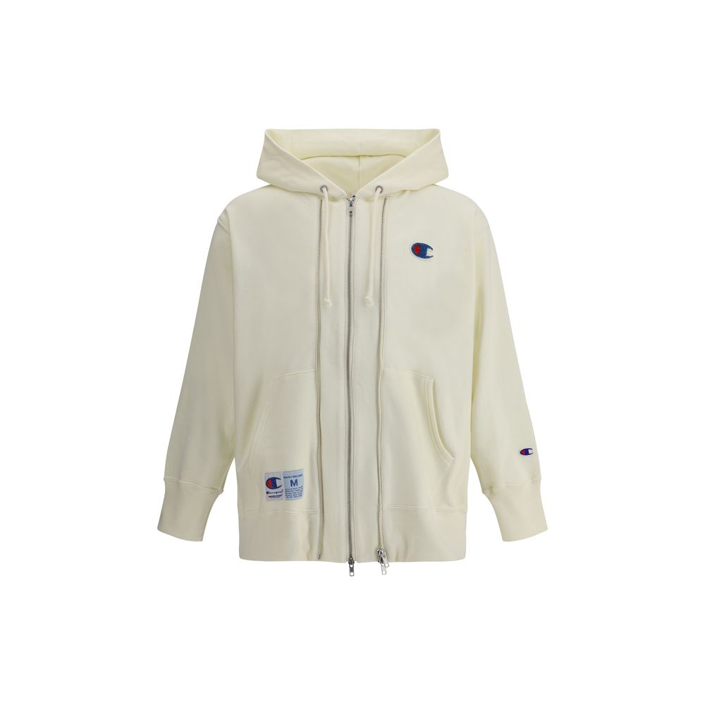 Kapuzenpullover mit Doppelreißverschluss