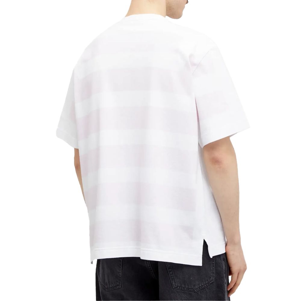 Weißes Baumwoll-T-Shirt