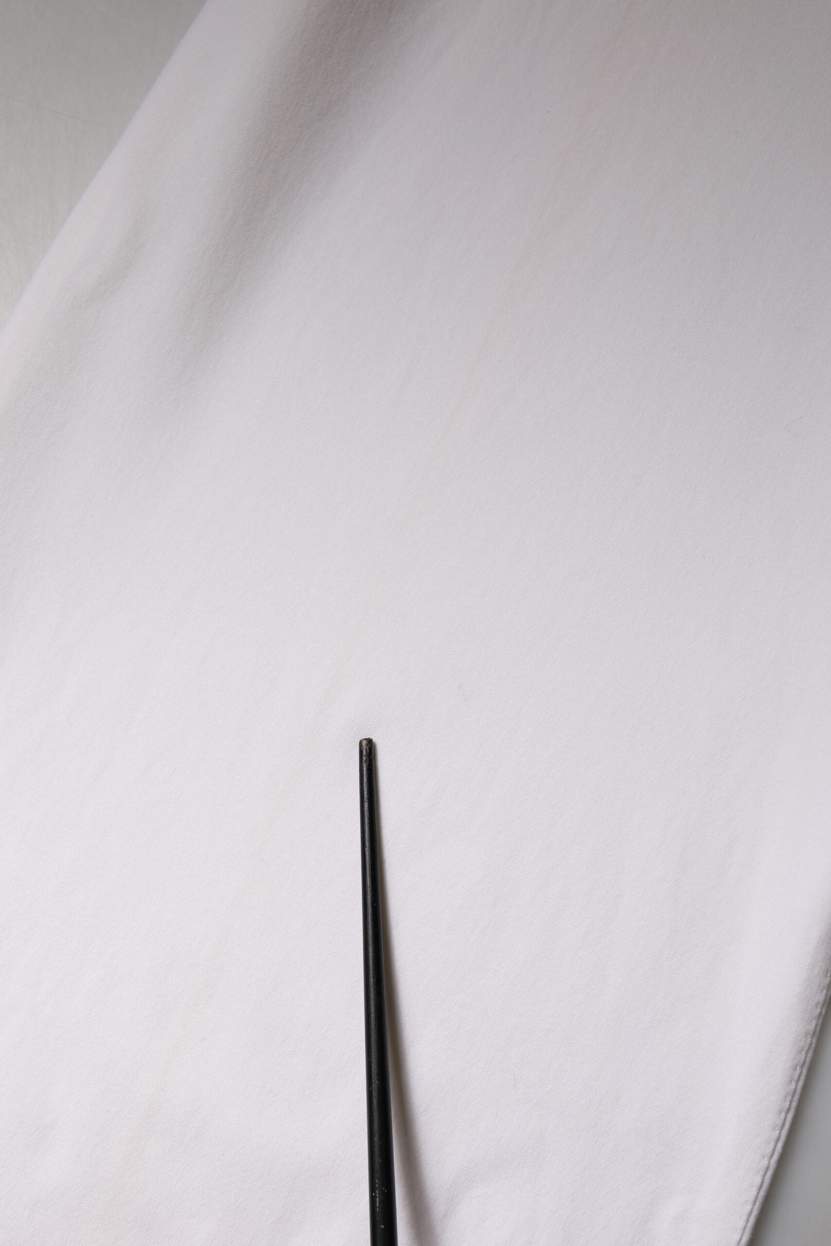 Dolce & Gabbana White Wool Mid Waist Wide Leg Pants