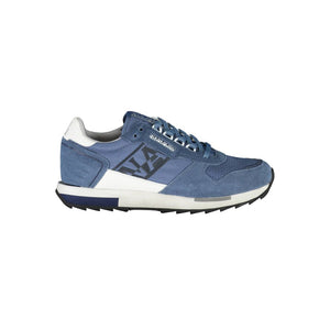 Blaue Polyester Herren Sneaker