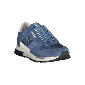 Blaue Polyester Herren Sneaker
