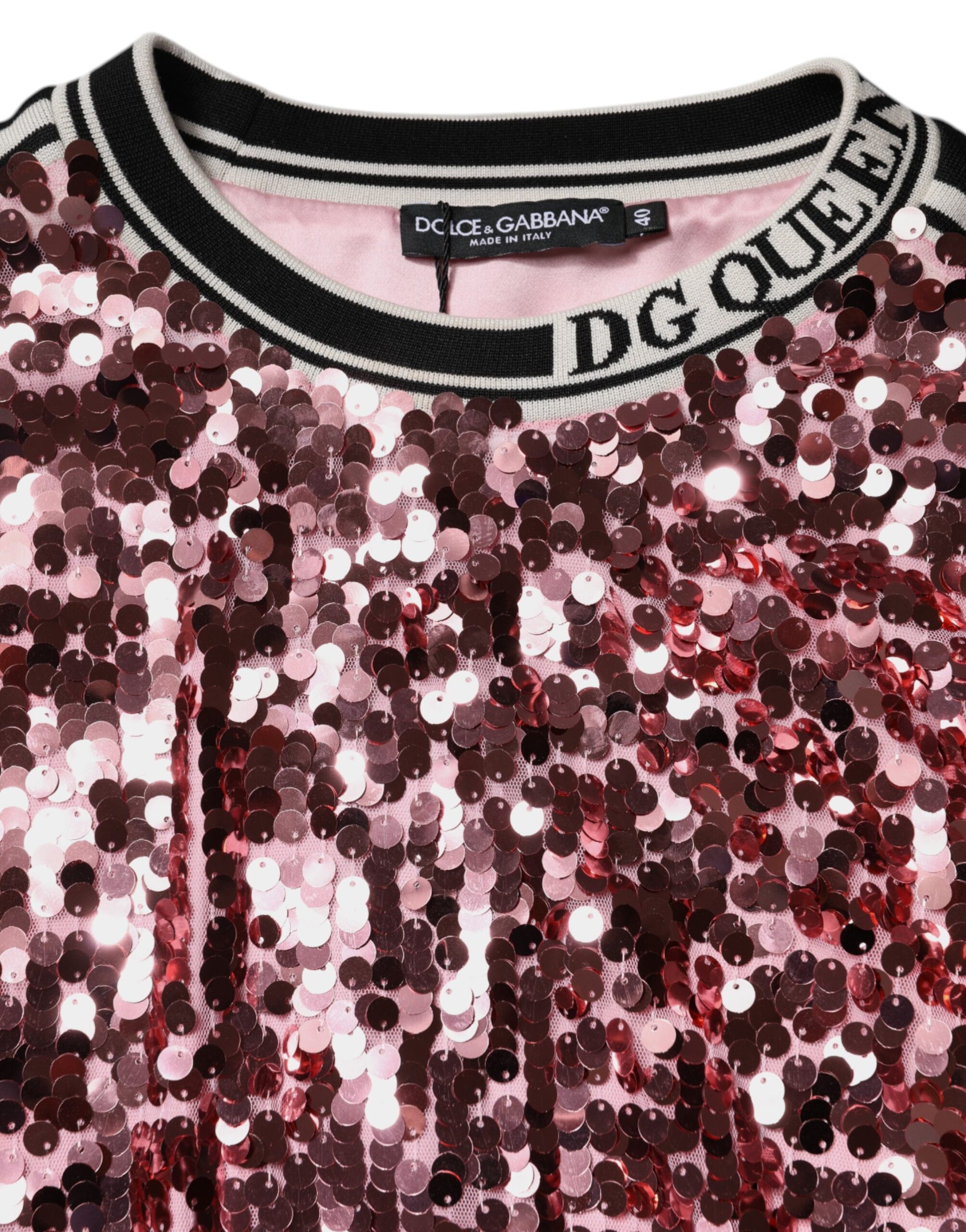 Rosa DG Queen Paillettenpullover