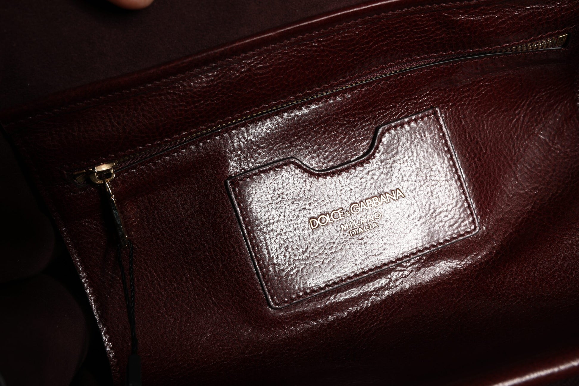 Dolce & Gabbana Brown Leopard Leather Shoulder Strap Tote Bag