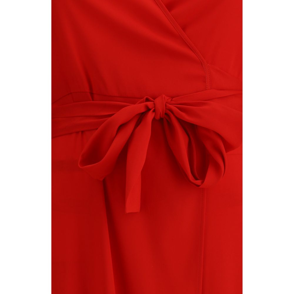 Langes Chemisier-Kleid